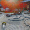 Aestheic Zen Garden Diamond Paintings