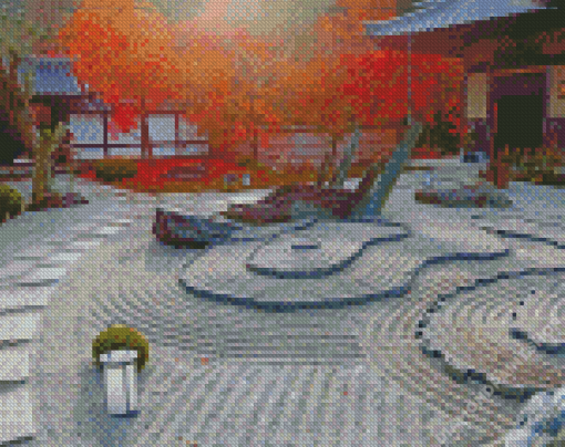 Aestheic Zen Garden Diamond Paintings