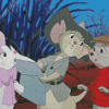 The Rescuers Characters Diamond Paintings