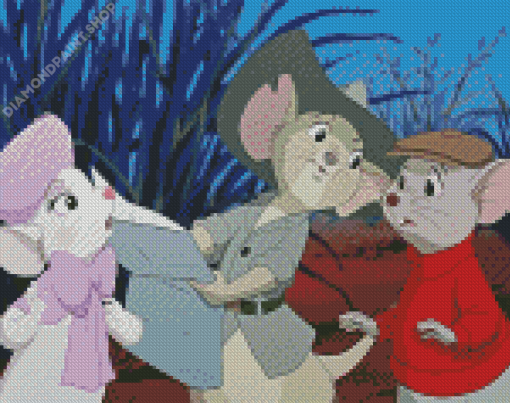 The Rescuers Characters Diamond Paintings