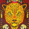 Tiger And Skull Diamond Paintings