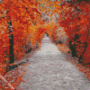 Walk In Autumn Diamond Paintings