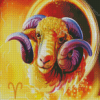 Aries Sign Diamond Paintings