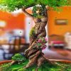 Beautiful Woman Tree Diamond Paintings