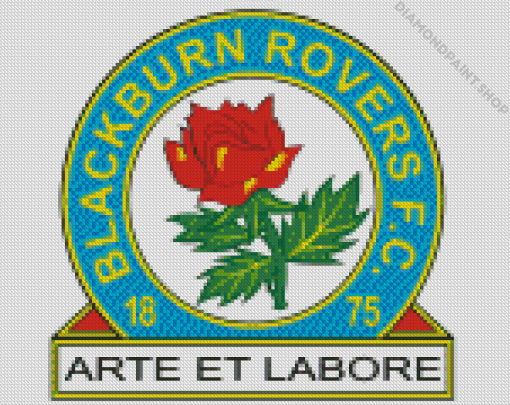 Blackburn Rovers Logo Diamond Paintings