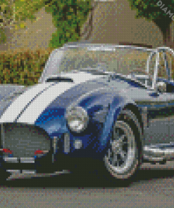 Blue Ford Shelby Cobra Diamond Paintings