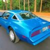 Blue Trans Am Car Diamond Paintings