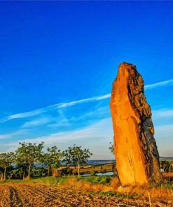 Burgundy Rock Diamond Paintings