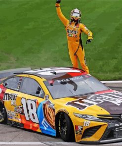 Car Racer Kyle Busch Diamond Paintings