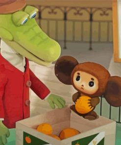 Cheburashka Animation Diamond Paintings