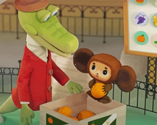 Cheburashka Animation Diamond Paintings