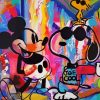 Snoopy And Mickey Mouse Diamond Paintings