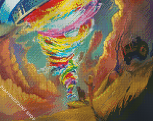 Colorful Tornado Diamond Paintings