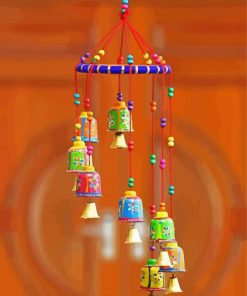 Colorful Wind Chime Diamond Paintings