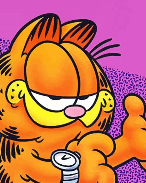 Funny Garfield Kitty Diamond Paintings