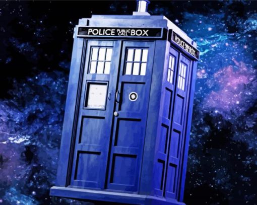 Doctor Who Tardis Diamond Paintings