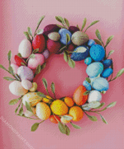 Easter Wreaths Diamond Paintings