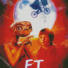 Et The Extra Terrestrial Poster Diamond Paintings