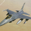 F16 Aircraft Diamond Paintings