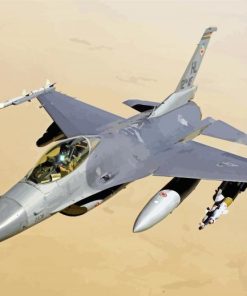 F16 Aircraft Diamond Paintings