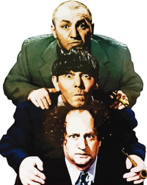 The Three Stooges Art Diamond Paintings