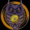 Golden Owl Art Diamond Paintings