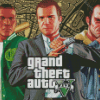 Grand Theft Auto Game Diamond Paintings