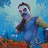 Hello Neighbor Poster Diamond Paintings