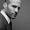 Monochrome Jason Statham Diamond Paintings