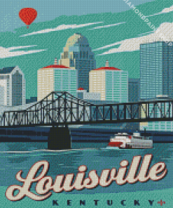 Louisville Poster Diamond Paintings