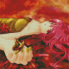 Lucy Elfen Lied Art Diamond Paintings