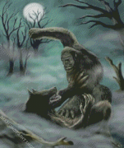 Mad Sasquatch Diamond Paintings