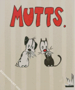 Mutts Poster Diamond Paintings