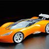 Orange Hot Wheels Diamond Paintings