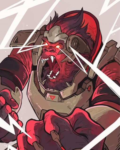 Fantasy Winston Overwatch Diamond Paintings