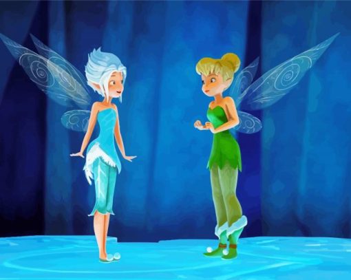 Periwinkle And Tinkerbell Diamond Paintings