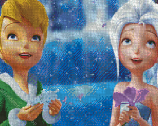 Periwinkle And Tinkerbell Art Diamond Paintings