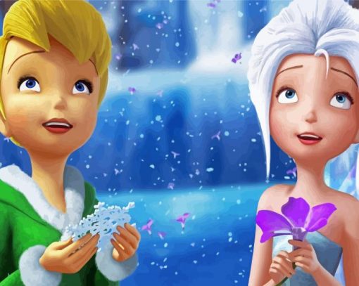 Periwinkle And Tinkerbell Art Diamond Paintings