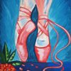 Pink Ballet Shoes Diamond Paintings