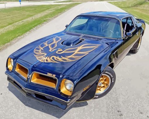 Pontiac Firebird Trans Am Diamond Paintings