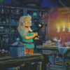 Disenchantment Cartoon Diamond Paintings