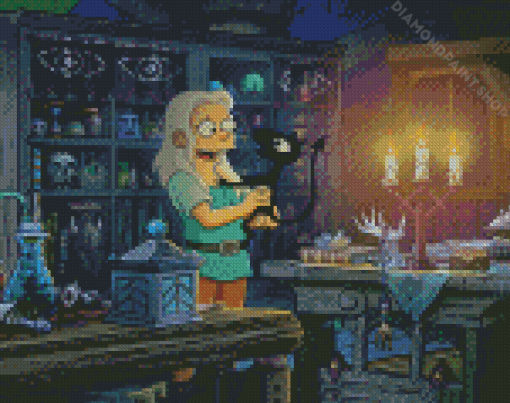 Disenchantment Cartoon Diamond Paintings