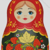 Red Nesting Doll Diamond Paintings