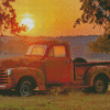 Rusty Chevy 1950 Diamond Paintings