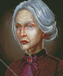 Scary Old Lady Diamond Paintings