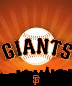 Sf Giants Illustration Diamond Paintings