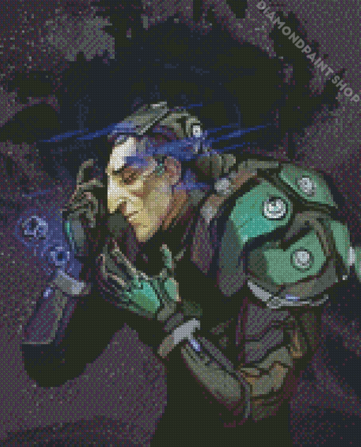 Sigma Overwatch Character Diamond Paintings