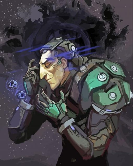 Sigma Overwatch Character Diamond Paintings