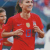 Alex Morgan Player Diamond Paintings