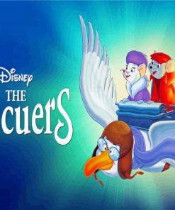 The Rescuers Movie Poster Diamond Paintings